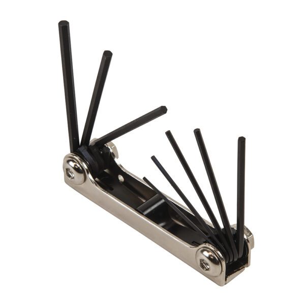 Folding Hex Key Set, 8-Key, SAE Sizes - Image 2