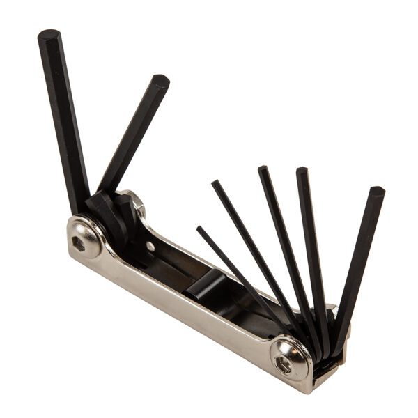 Folding Hex Key Set, 7-Key, Metric Sizes - Image 2