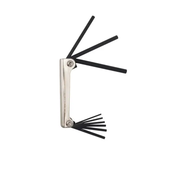 Folding Hex Key Set, 9-Key, SAE Sizes - Image 5