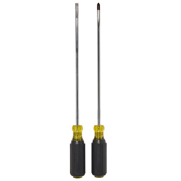 Screwdriver Set, Long Blade Slotted and Phillips, 2-Piece - Image 4