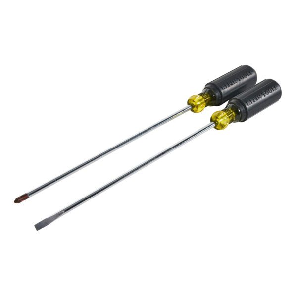 Screwdriver Set, Long Blade Slotted and Phillips, 2-Piece - Image 2