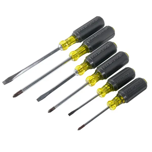 Screwdriver Set, Slotted and Phillips, 6-Piece - Image 5