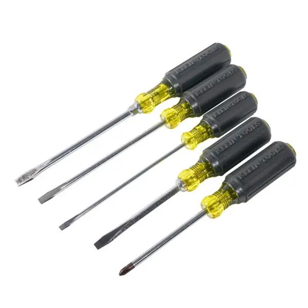 Screwdriver Set, Slotted and Phillips, 5-Piece - Image 6