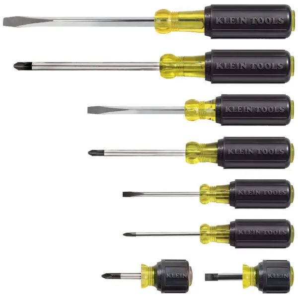 Screwdriver Set, Multi-Application, 8-Piece