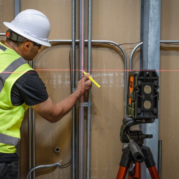 Laser Level, Self-Leveling Red Cross-Line Level and Red Plumb Spot - Image 3