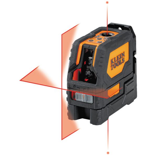 Laser Level, Self-Leveling Red Cross-Line Level and Red Plumb Spot