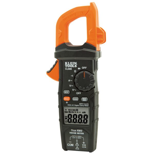 Digital Clamp Meter, True RMS, AC Auto-Ranging, 600 Amps - Image 5