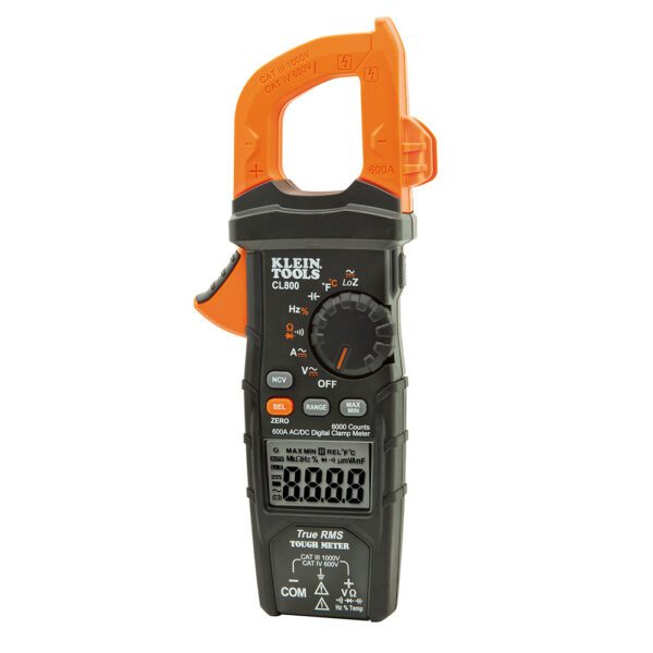 Digital Clamp Meter, AC Auto-Range TRMS, Low Impedance (LoZ), Auto Off - Image 6