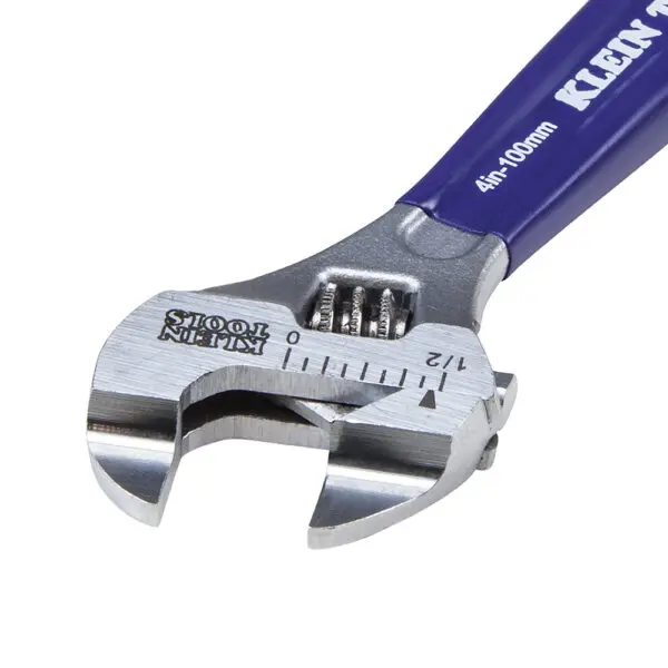 Slim-Jaw Adjustable Wrench, 4-Inch - Image 5