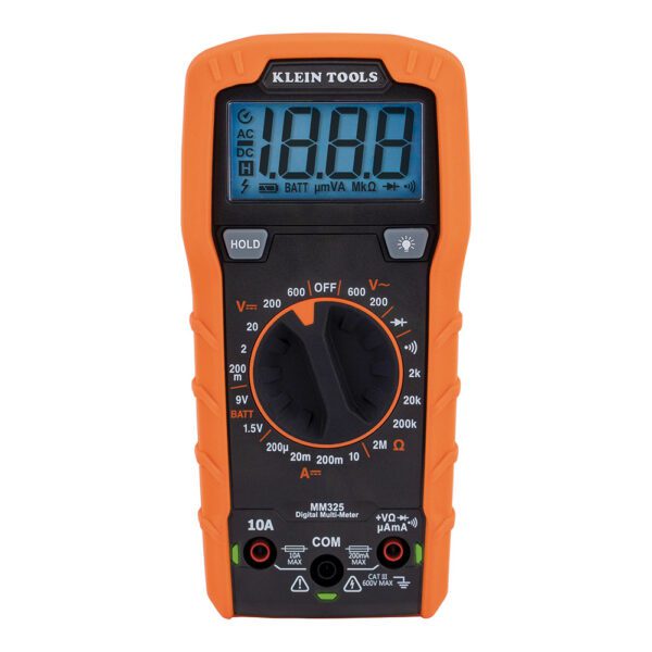 Digital Multimeter, Manual-Ranging, 600V