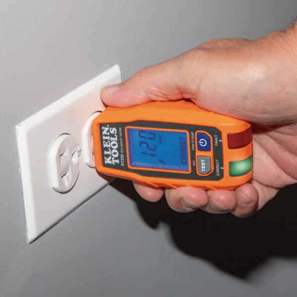 GFCI Receptacle Tester with LCD - Image 3